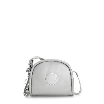 Kipling Jesper Metallic Crossbodytassen Zilver | NL 2032ZU